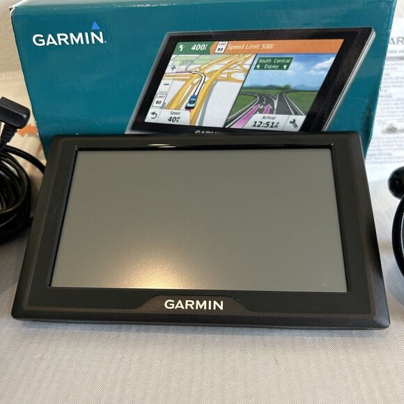 Garmin Drive 50 USA LM 5" Touchscreen GPS OEM Cords & Mount Bundle Tested EUC - Picture 12 of 16